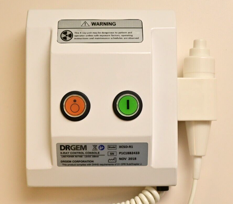 DRGEM XCSD-R1 X-Ray Control Console w/ Corded Button USB/DB9/DB15 Connectors