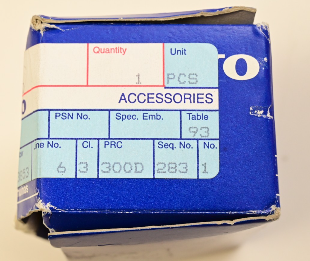 Volvo Automatic Transmission Solenoid P/N 9480639 XC90 S80 30681205 NOS