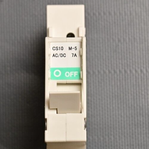National AC/DC Circuit Breaker 7A 240VAC 60VDC DIN Rail Mount CP-CS BACS101705