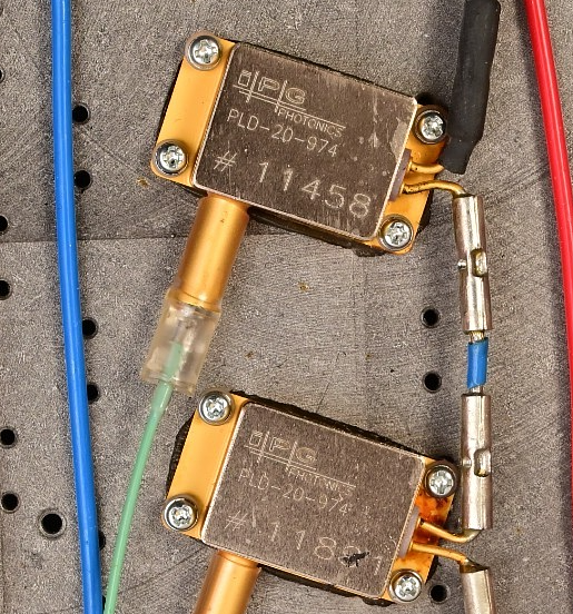 IPG Photonics PLD-20-974 Pump Tray (12) 20W 974nm Diodes & Driver PCB - Parts