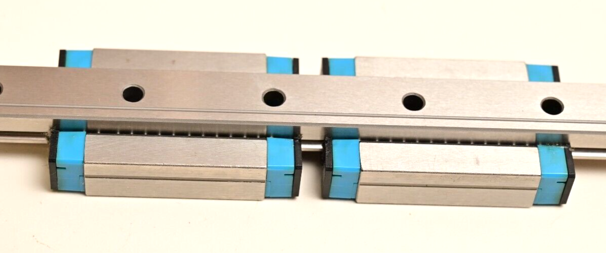 IKO LWL12B Linear Bearing Slide 495mm ~19.5"  w/ 2 MLG12 Carriage Ball Bearing