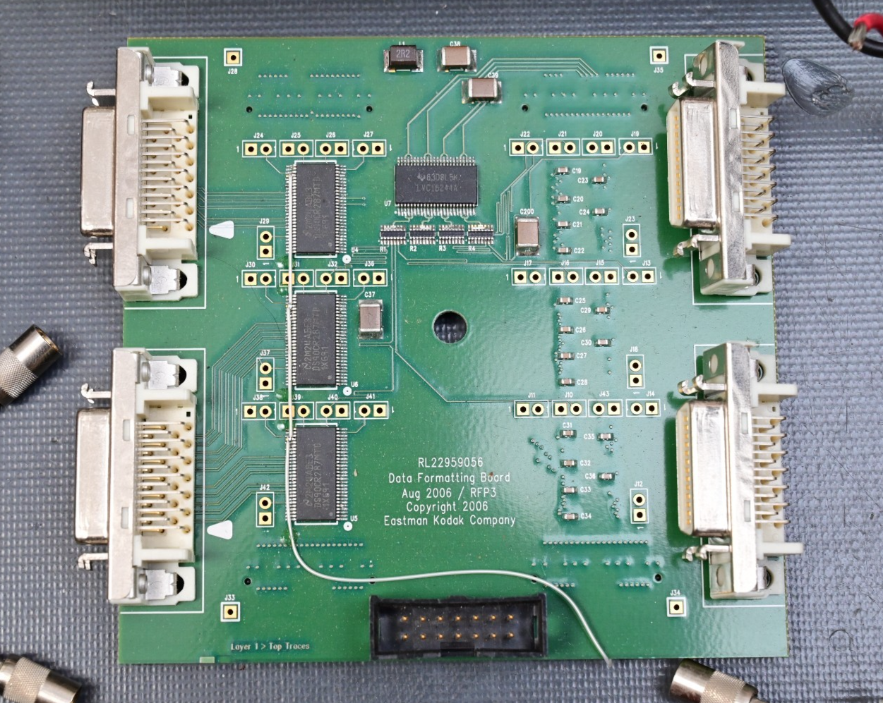 Lot of Kodak/OnSemi Large CCD Test Boards Timing 16-Bit ADC KAI S11 Sensor PCB