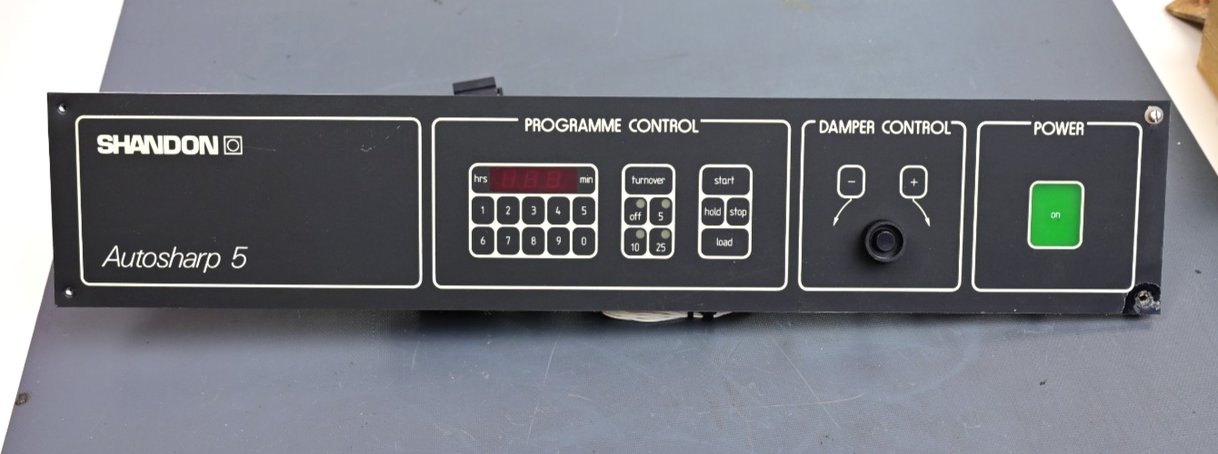 Shandon Autosharp V Knife Sharpener Front Panel / Controller HD63B03YP