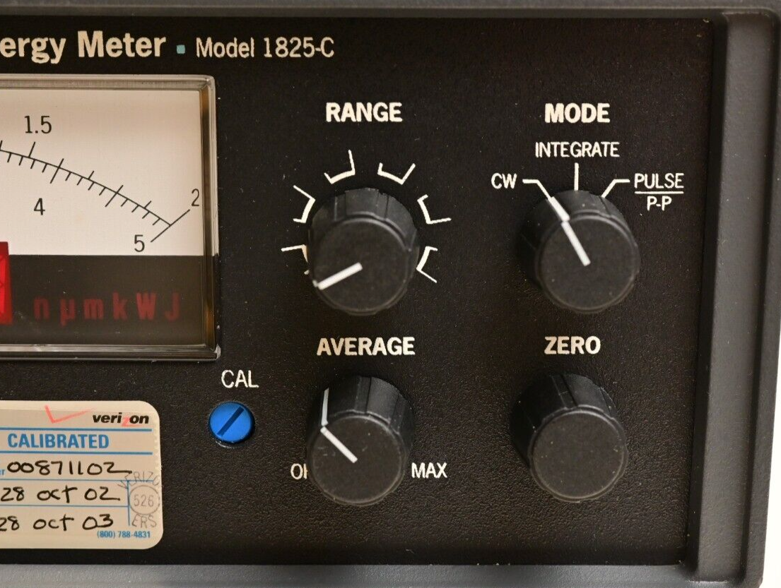 Newport 1825-C Power/Energy Meter Semiconductor/Thermopile/Pyro Laser