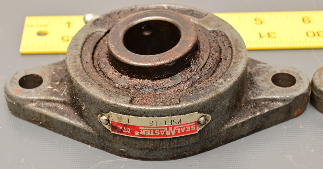 QTY 2 SealMaster MSFT-16 2-Bolt Flange Bearings
