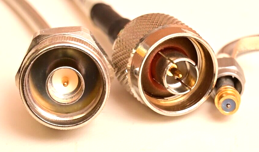 Lot of Coaxial RF Cables & Adapters Agilent GS-9200 N SMA Rigid Cable Tensolite