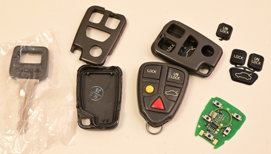 Volvo Key & Keyless Remote Parts Lot Used S70 S80 240/740/960 as-is 9452456