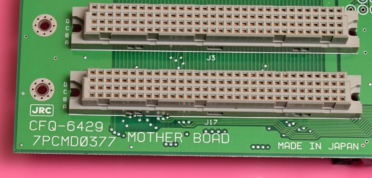 JRC Agilent CFQ-6429 Motherboard Backplane Assembly E6393A