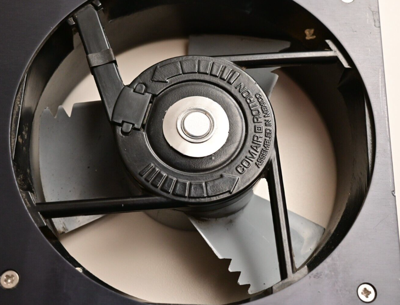 QTY 2 Comair Rotron Whisper-XL Cooling Fans WX2A1 115VAC 0.07A Plate Mounted
