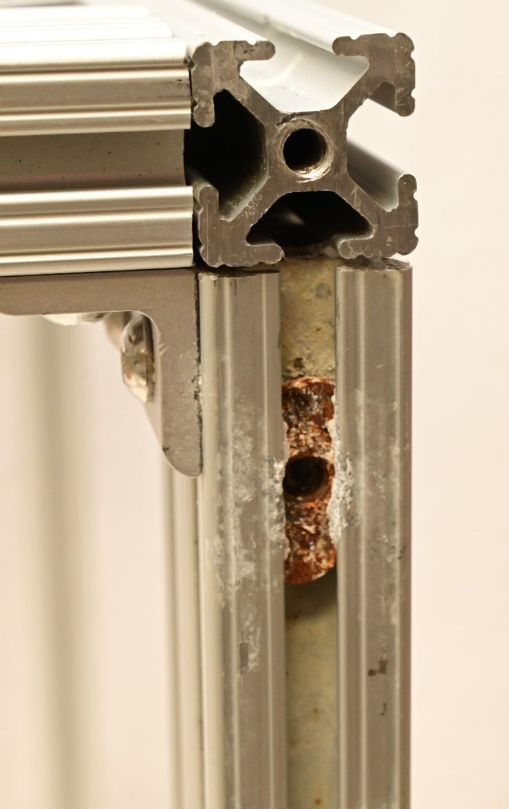 24" x 20" x 20" Extruded Aluminum Framing T-Slot 80/20 Style Aluminum Extrusion