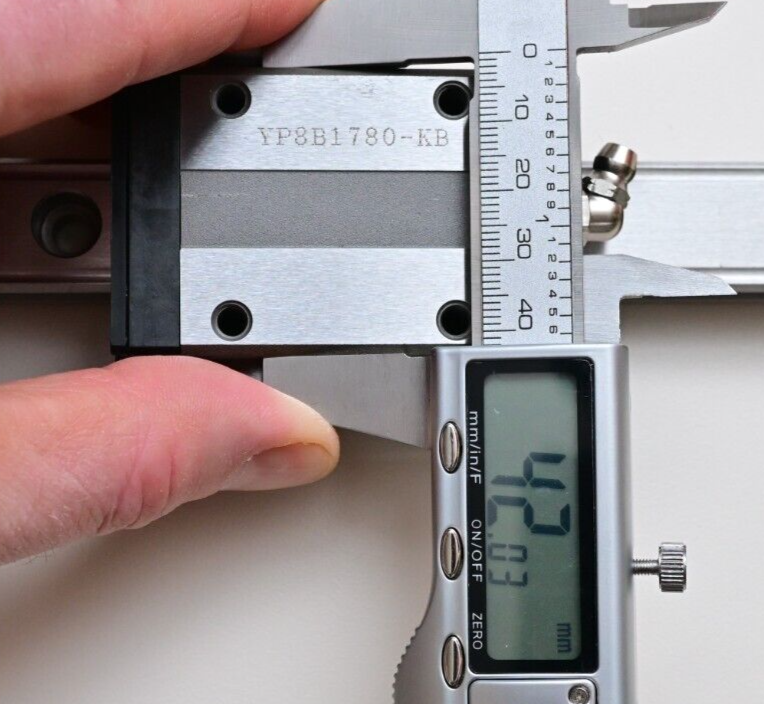 THK Linear Bearing Rail 58cm/22.75" with 2 SSR20 Blocks YP8B1780 CNC/3D Printer
