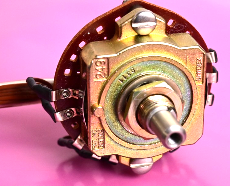 Unidex 249 Rotary Switch w/ Wires/Connector