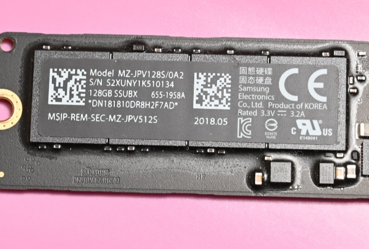 SAMSUNG MZ-JPV128S/0A2 128GB SSD for Mac