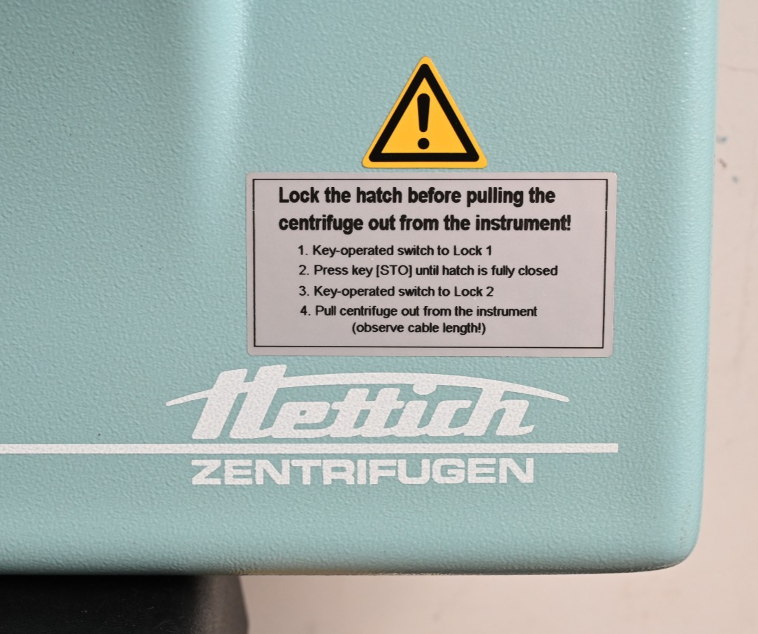 Hettich Rotanta 46 RSC Front Control Panel w/ LCD