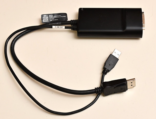 DELL DANASBC084 DisplayPort to DVI-D Adapter