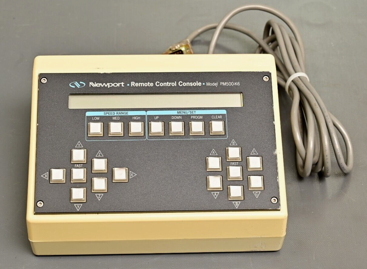 Newport Remote Control Console PM500-K6 for Precision Motion Controller