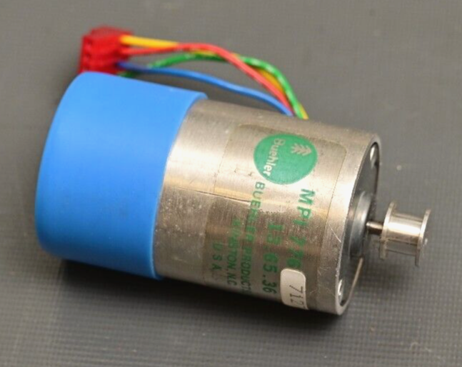 Buhler MPI 77671274 Electric Motor 13.65.36 w/ Belt Pulley