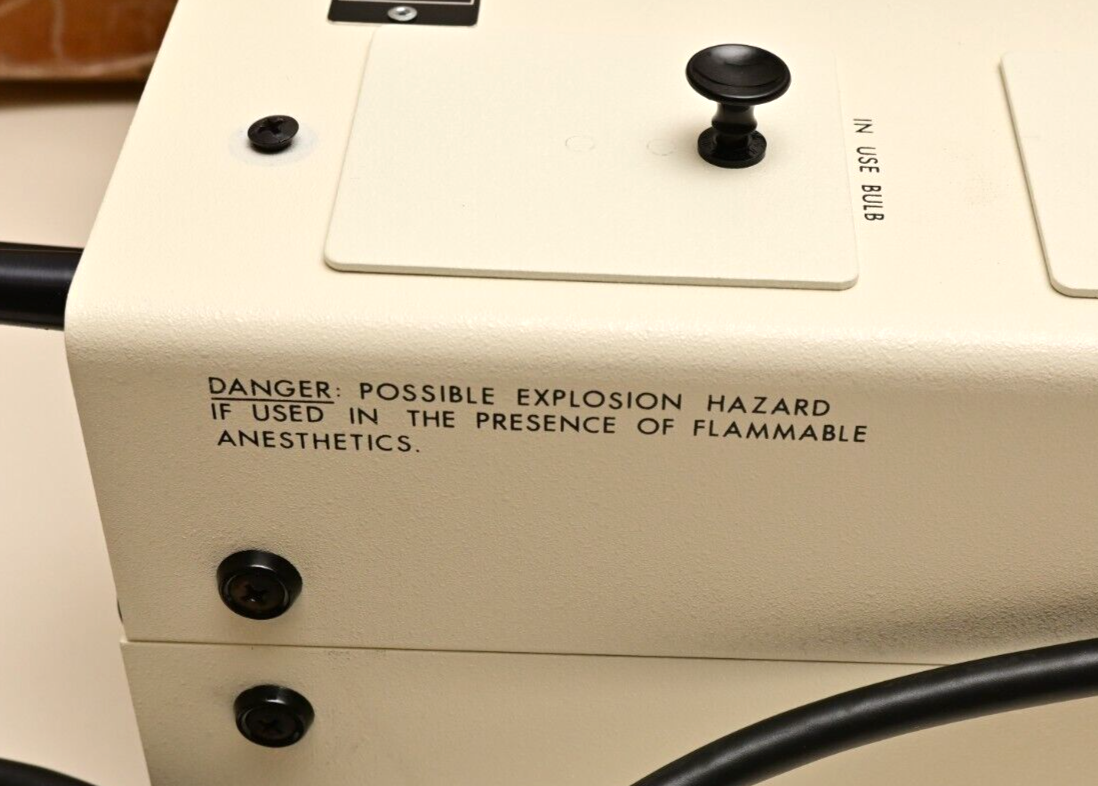 Burton Medical Products Duolume Dual Endoscope Lamp Supply NOS $10k Mil Surplus