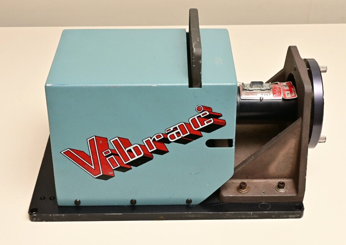 Vibrac Torque Measuring Spindle Model 6610-100 C100Z/TQ-100 Sensor 100 oz-in