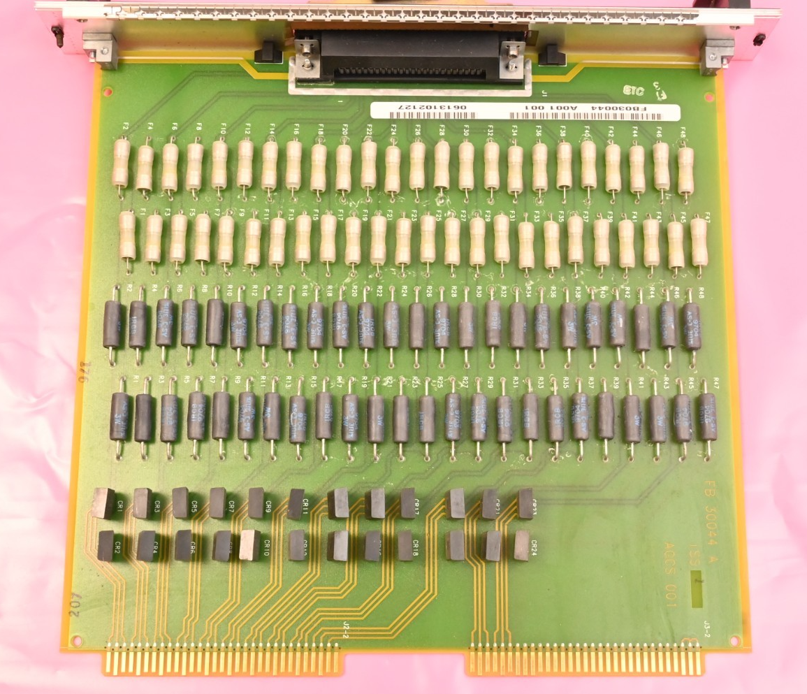 AG Communication Systems LIPC Card T1 Interface DSL Lines Fuses 3W Resistors