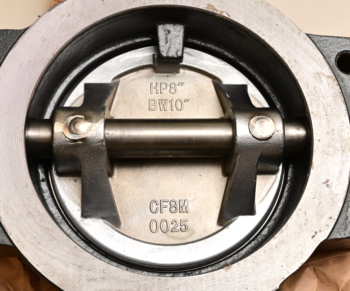 A-T Controls 8" 150lb Powerseal High Performance Butterfly Valve 316L LUG 660°F