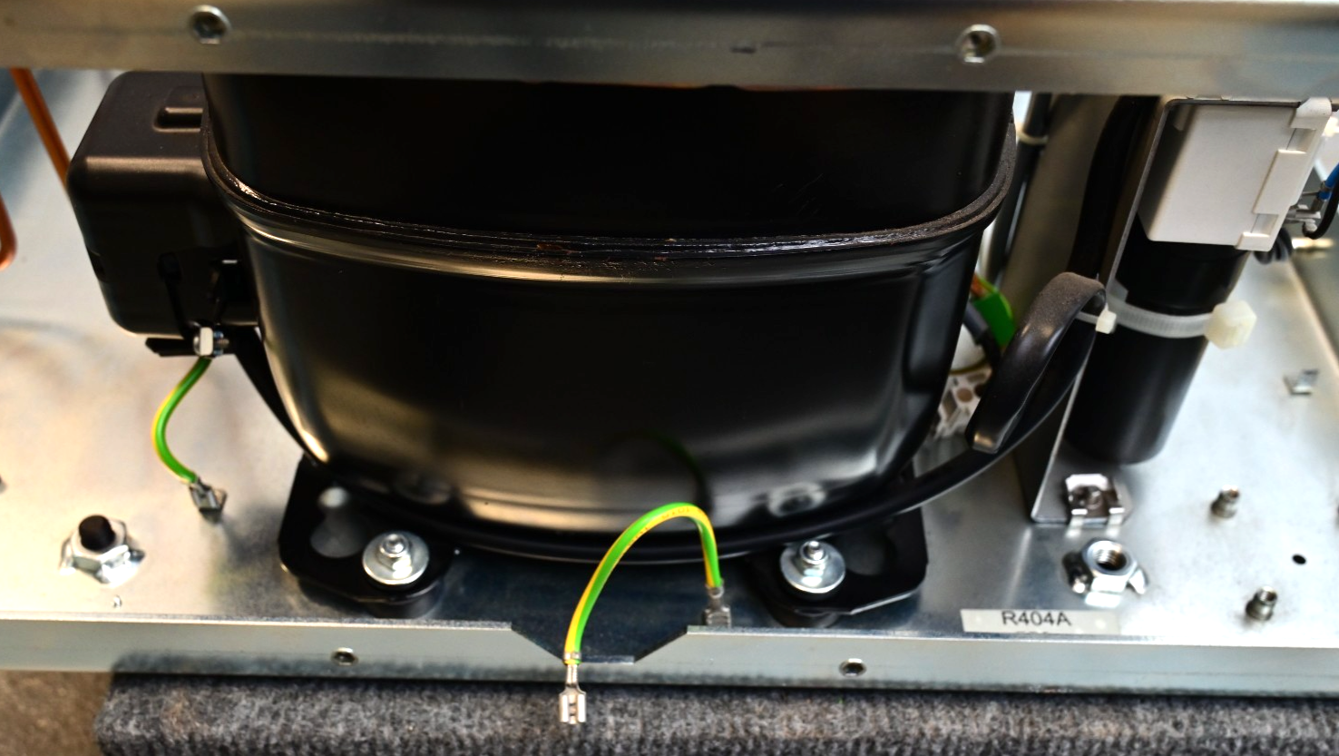 3/4HP Condensing Unit/Skid from Hettich Rotanta 46 RSC Danfoss SC15CLX LBP R404A