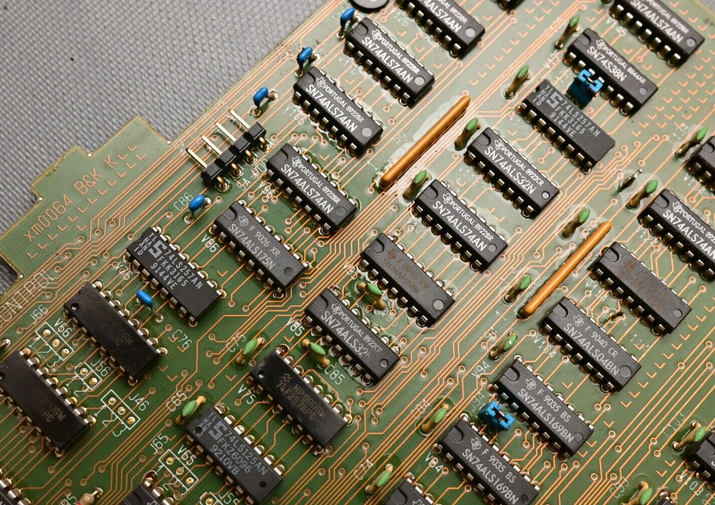 Bruel & Kjaer Model 2123 Main Memory Control Module ZD0370 Vintage Socketed ICs