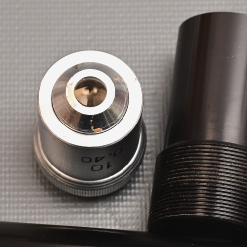 LOMO XB0115 Microscope Objective with Tube Adapter RMS/C-Mount Soviet Lens