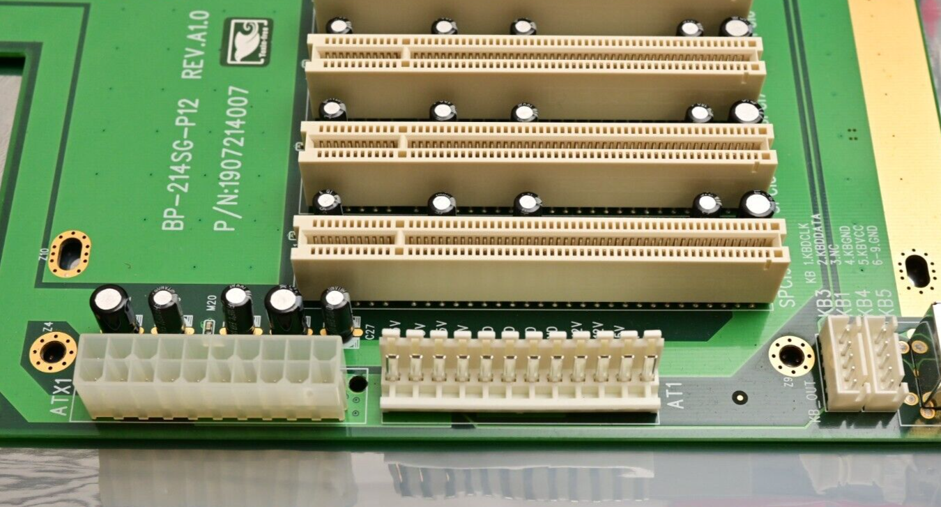 AAEON BP-214SG-P12 REV.A1.0 Industrial AT/ATX PC Backplane PICMG 14-Slot ISA/PCI