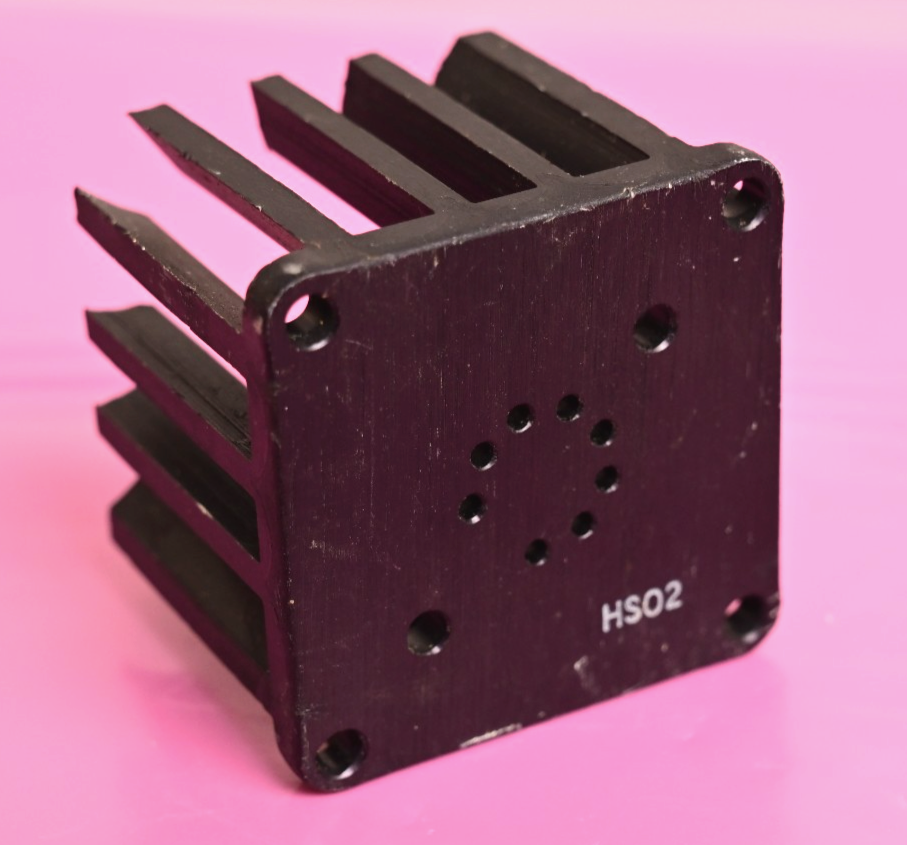 HS02 Heatsink for TO-3 Aluminum Vertical Fin
