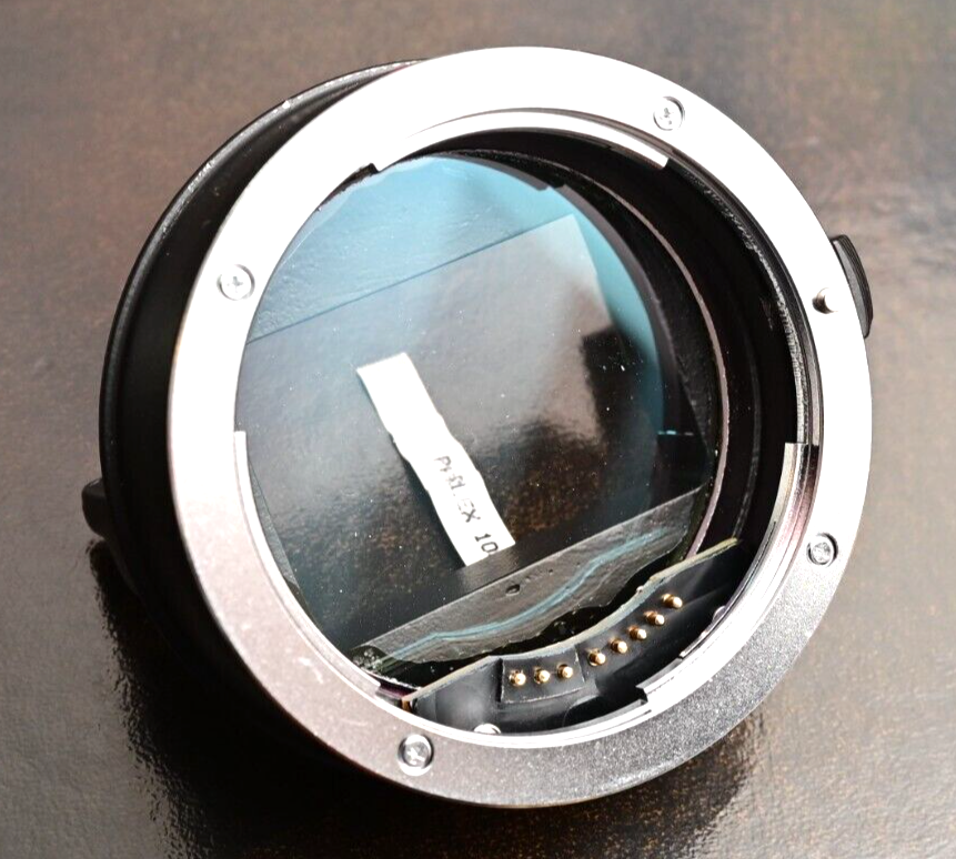 Active Canon EF Mount Plate FPC Cable Cast Aluminum w/ IR-Cut Filter Full Frame