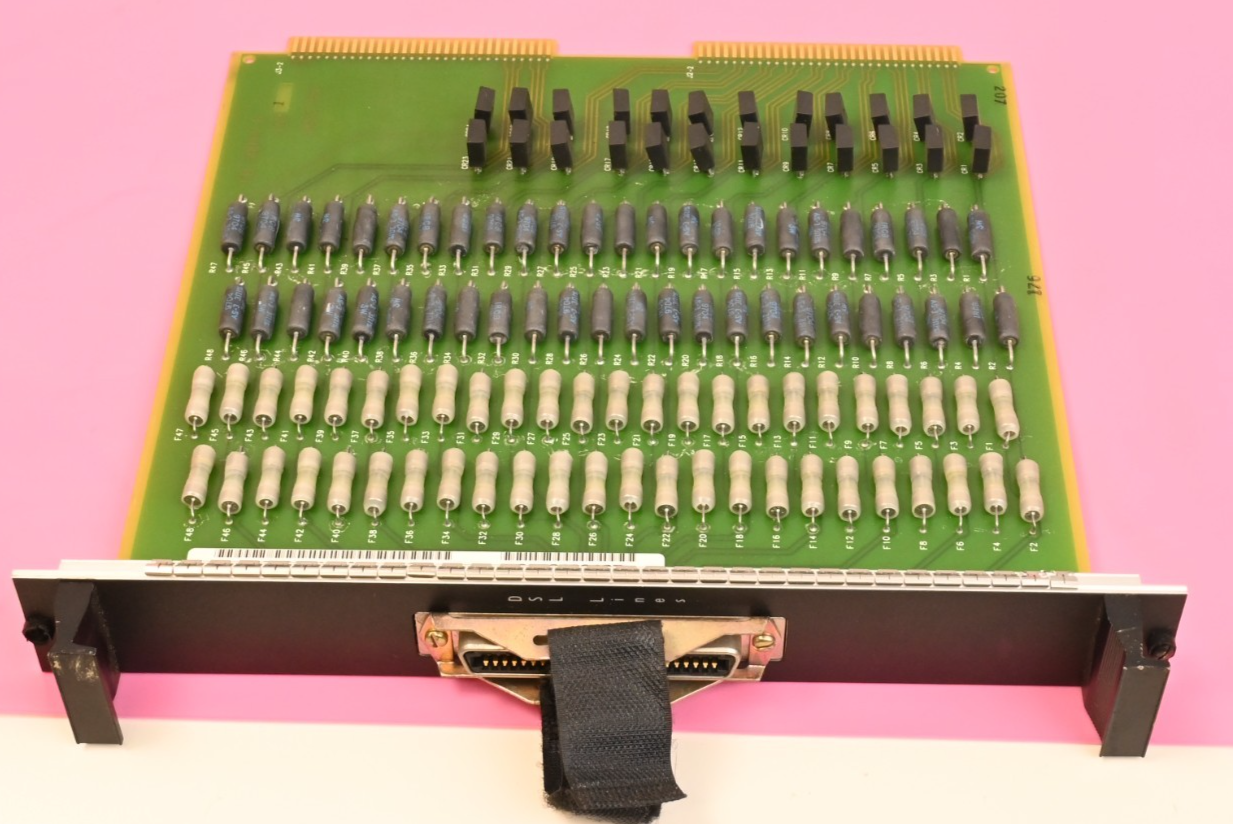AG Communication Systems LIPC Card T1 Interface DSL Lines Fuses 3W Resistors