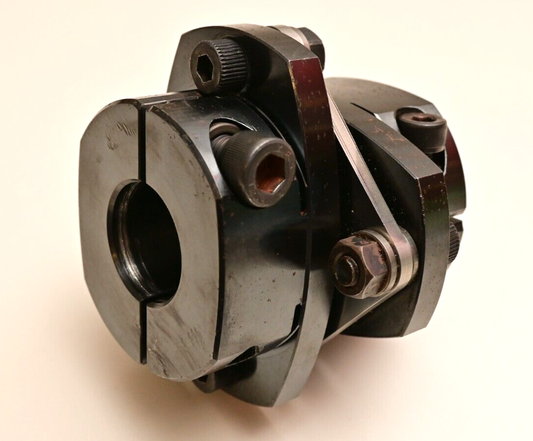 Heavy Duty Motor Drive Coupling 30mm to 40mm Shaft Adapter Flex Disk Clamp
