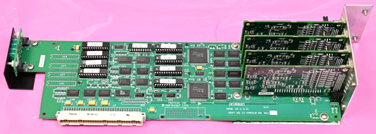 Proteon ProNET CNX 500 Router Quad Serial Card 12-480510-00 Vintage 1992 RS449