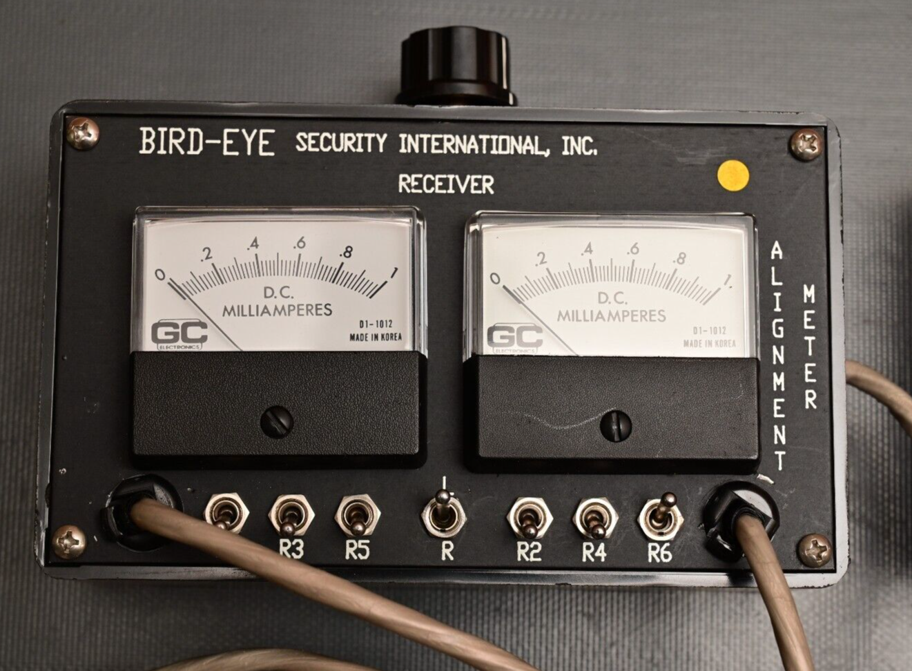 Bird-Eye Security Alignment Meter Transmitter & Receiver Pair Military Test Set