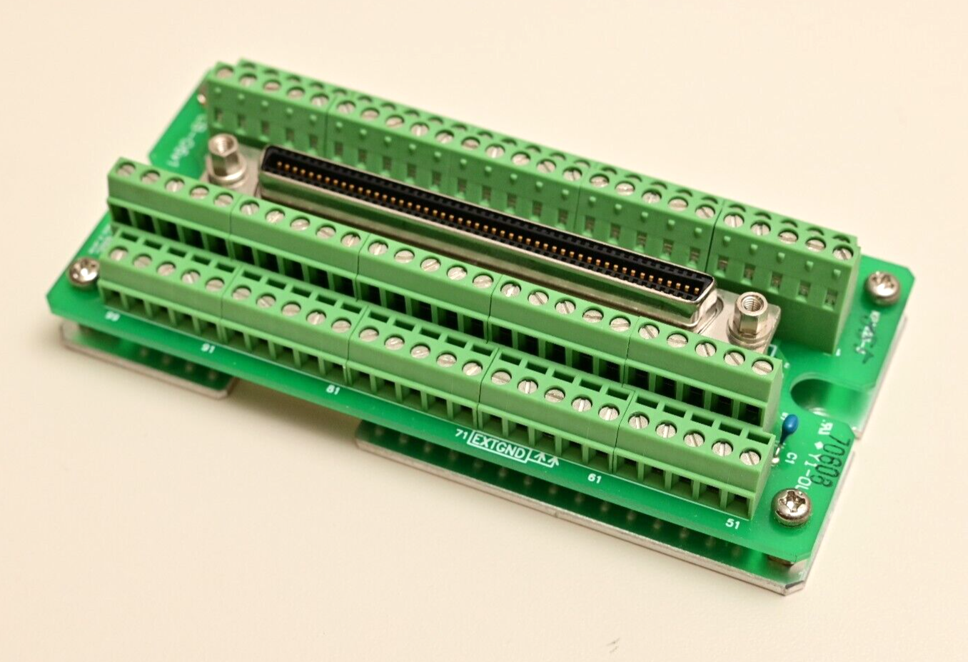 Melec CB-06v1 100-Pin Mini D 0.05" MDR Breakout Board Terminal Block Contec PIO