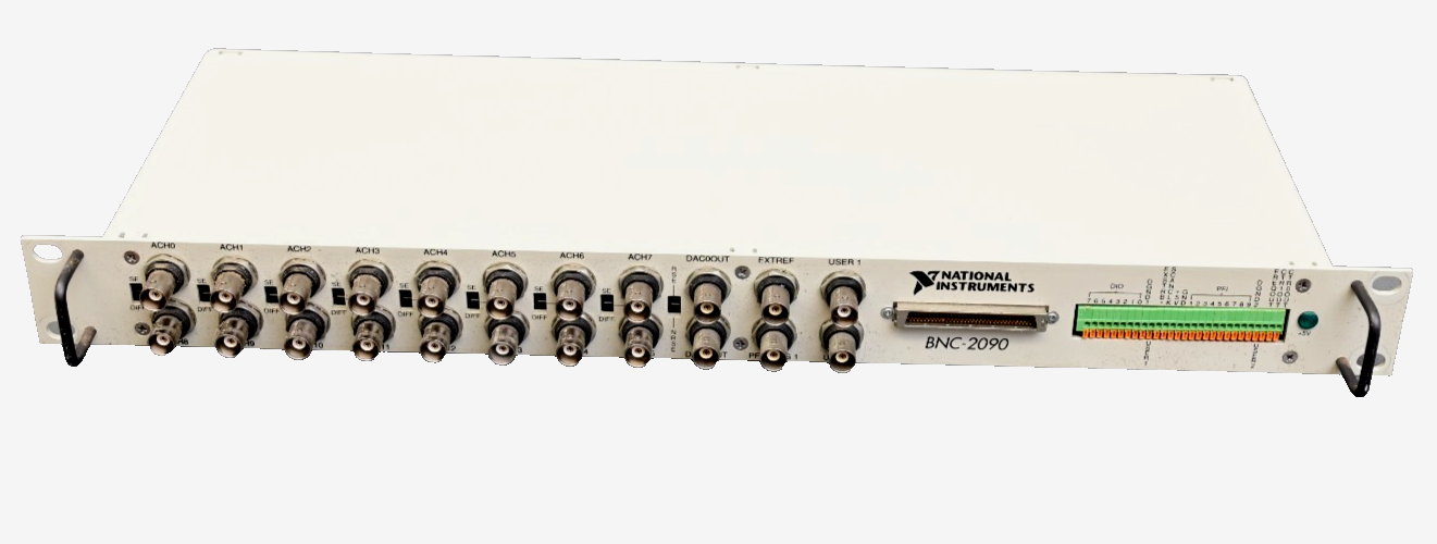National Instruments BNC-2090 Breakout Box 18346BA-01 68-Pin D-Sub