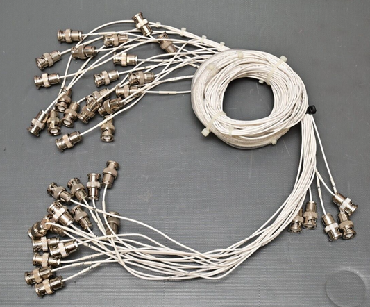 BD Becton-Dickinson LSR II Flow Cytometer BNC to BNC Cable Set of 20 Cables