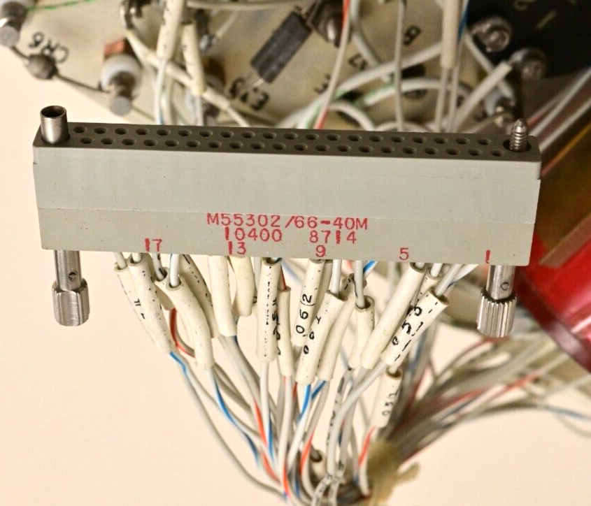 Vintage Military Power Supply Heat Sink Circuit Board Torotel Xfrmrs/Chokes/Caps