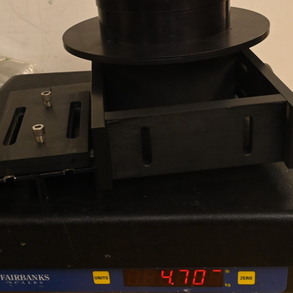 Integrating Sphere Optical Glass Port for Optical Bench ~4.5" Window Vacuum Seal