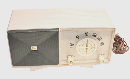 Rare Vintage Seico / National Tube FM Radio Japan 88-108MHz 6-Tube Needs Repair