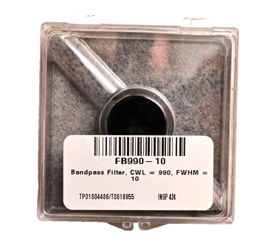 THORLABS FB990-10 1" Soft-Coated Bandpass Filter 990nm FWHM = 10nm
