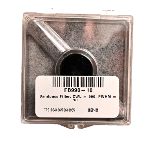 THORLABS FB990-10 1" Soft-Coated Bandpass Filter 990nm FWHM = 10nm