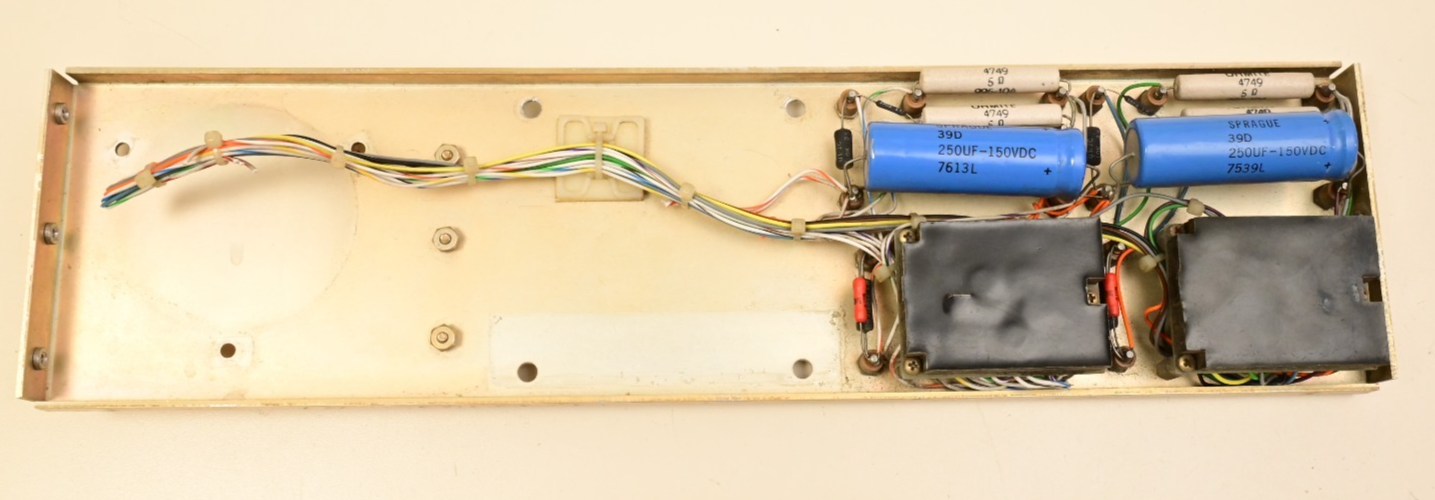 CEA Berkleonics Inverter Internal Parts Vintage Capacitors Sprague 39D Ohmite 5Ω