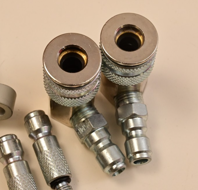 Volvo Service? Adapters Hydraulic/AC 1/4" Quick Connect Parker BRECO Unused