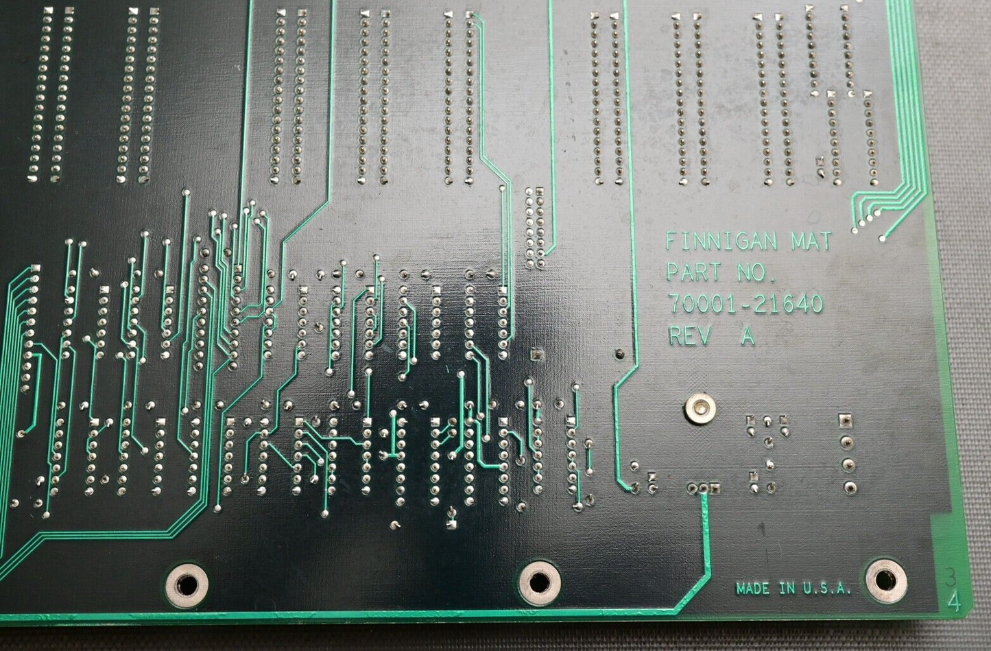 Finnigan TSQ7000 Digital Motherboard Assembly ISA Bus Analog Devices ICs Gold