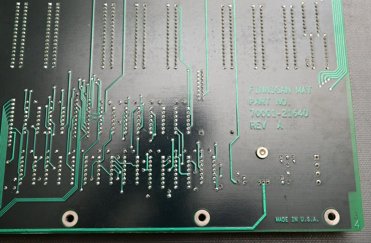 Finnigan TSQ7000 Digital Motherboard Assembly ISA Bus Analog Devices ICs Gold