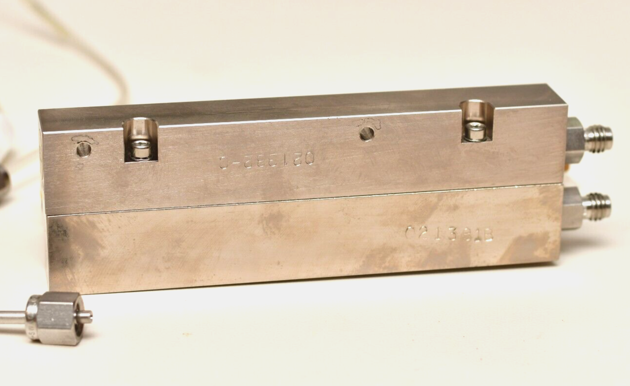 Clippard 4 x E2-M-24VDC Valve Block Assembly with MPL Vacuum Switch Sciex API