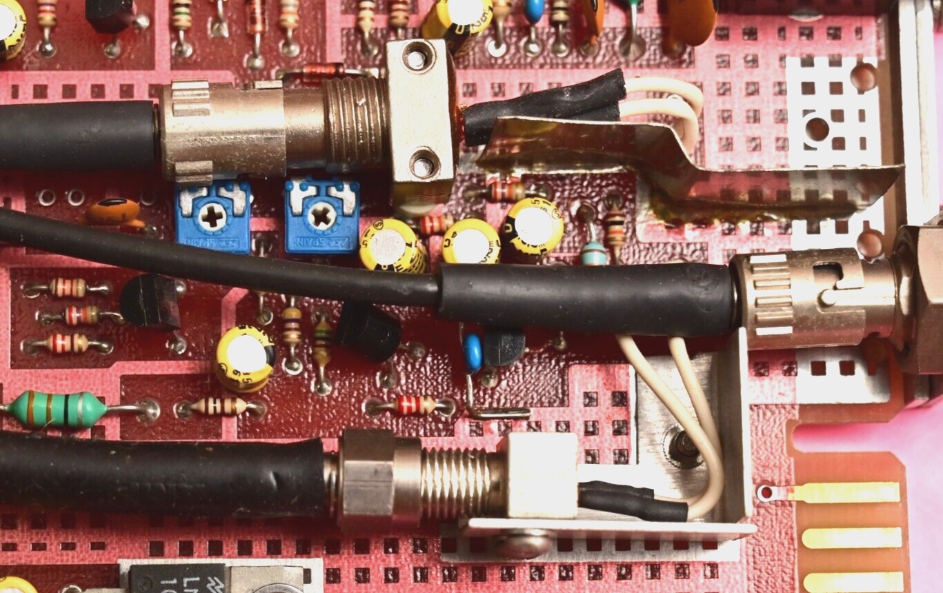 Fiber Options Vintage Fiber Optic Receiver Card 242D-R-R/1B5X AMP 99126-1 RX