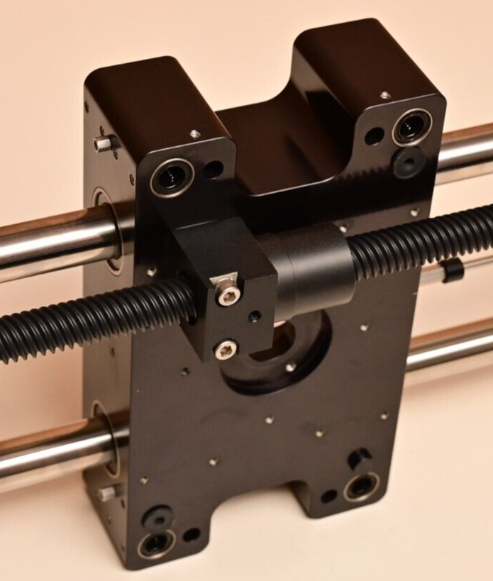 ~21" Lead Screw & Linear Bearing Guide Shaft Assembly